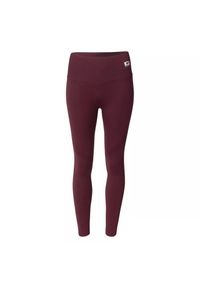 Damskie legginsy IQ Cross The Line Ilean. Kolor: czerwony, brązowy, wielokolorowy. Sport: fitness