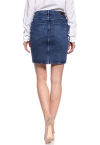 Wrangler - SPÓDNICA JEANSOWA WRANGLER MIDI PENCIL SKIRT SHADOW DANCES W2347096I. Materiał: jeans #6