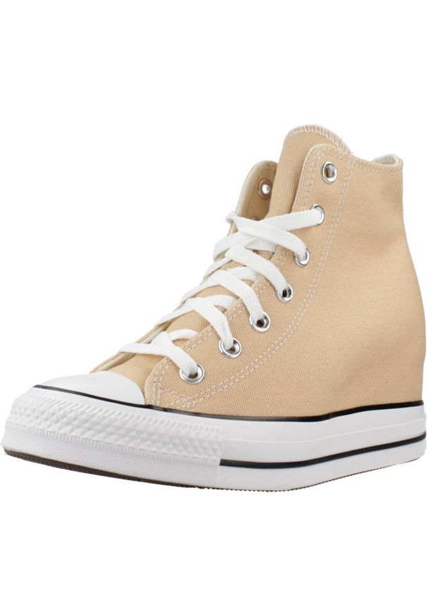 Tenisówki Converse Model Chuck Taylor All Star Wedge Kolor Pomarańczowy. Kolor: pomarańczowy. Materiał: tkanina