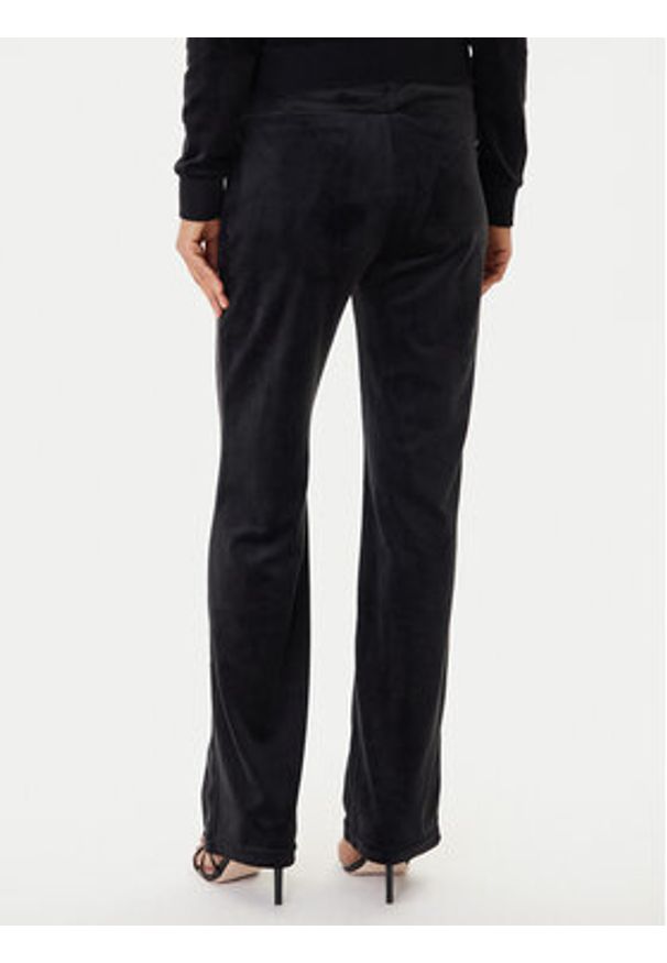 Juicy Couture Spodnie dresowe Christine JCWBJ225311 Czarny Flared Leg. Kolor: czarny. Materiał: syntetyk