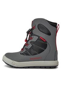 Merrell Śniegowce Snow Bank 4.0 Wtrpf Mk267145 Szary. Kolor: szary