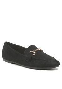 Jenny Fairy Loafersy WS2305-01 Czarny. Kolor: czarny. Materiał: materiał #2