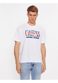 Guess T-Shirt M3BI85 K9RM1 Biały Regular Fit. Kolor: biały. Materiał: bawełna #1