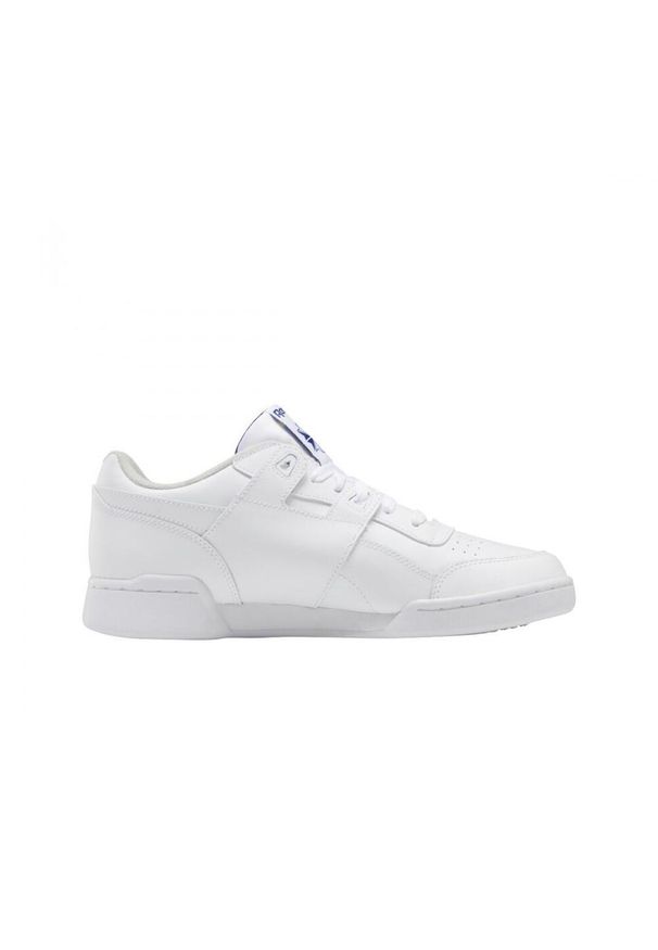 Buty do chodzenia męskie Reebok Workout Plus. Zapięcie: sznurówki. Kolor: biały. Materiał: tkanina, materiał, skóra, syntetyk. Szerokość cholewki: normalna. Model: Reebok Workout. Sport: turystyka piesza