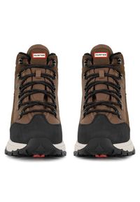 Hunter Trekkingi H1-060 Brązowy. Kolor: brązowy. Materiał: skóra. Sport: turystyka piesza #2