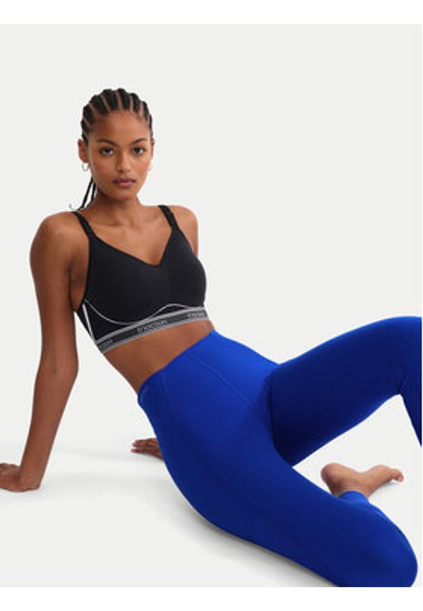 Triumph Biustonosz sportowy Triaction Cardio Breeze 10226330 Czarny. Kolor: czarny. Materiał: syntetyk
