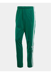 Adidas - adidas Spodnie dresowe adicolor Classics Adibreak IM8213 Zielony Regular Fit. Kolor: zielony. Materiał: syntetyk #6