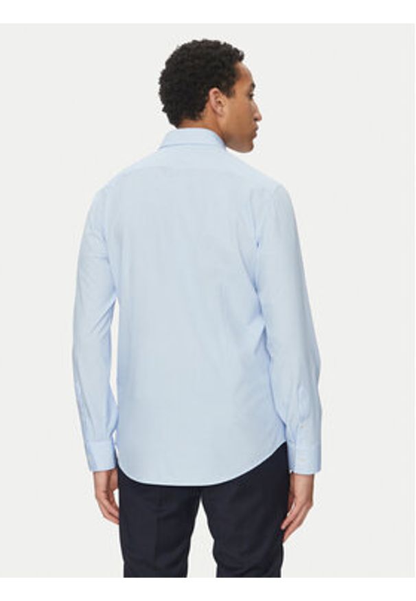 Liu Jo Koszula QA5118 J4912 Niebieski Slim Fit. Kolor: niebieski. Materiał: syntetyk
