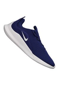Buty Nike Viale M AA2181-403 granatowe. Kolor: niebieski. Materiał: materiał, tkanina, zamsz, syntetyk. Szerokość cholewki: normalna. Sport: bieganie
