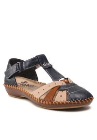 Sandały Rieker. Kolor: niebieski #1