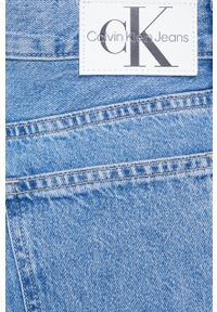 Calvin Klein Jeans jeansy Low Rise Loose damskie high waist. Stan: podwyższony. Kolor: niebieski #3