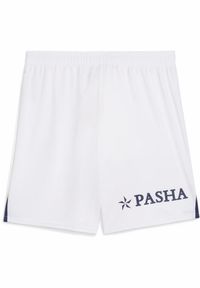 Puma - Męskie szorty Fenerbahçe SK 24/25 PUMA White Blue Violet. Kolor: biały, niebieski, fioletowy, wielokolorowy. Sport: piłka nożna