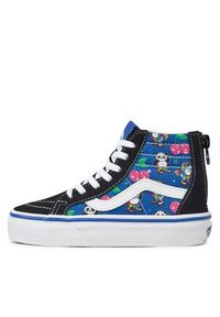 Vans Tenisówki Uy Sk8-Hi Zip VN0005VSBOQ1 Czarny. Kolor: czarny. Materiał: materiał #6