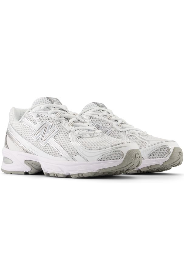 Buty unisex New Balance U740WM2 – białe. Kolor: biały. Materiał: syntetyk, materiał. Szerokość cholewki: normalna. Sezon: lato. Sport: turystyka piesza