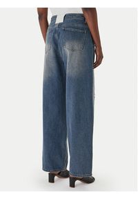 Eleh Jeansy EL098 Niebieski Wide Leg. Kolor: niebieski #5