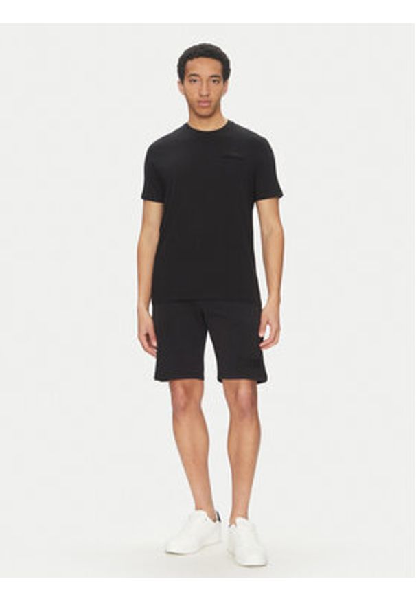 PAUL & SHARK - Paul&Shark T-Shirt 25411043 Czarny Regular Fit. Kolor: czarny. Materiał: bawełna