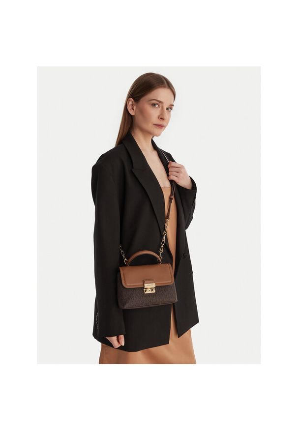Torebka MICHAEL Michael Kors. Kolor: brązowy