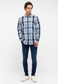 Męskie Spodnie Jeansowe Mustang Style Atlanta Super Skinny Denim Blue 1016305 5000 903 #8