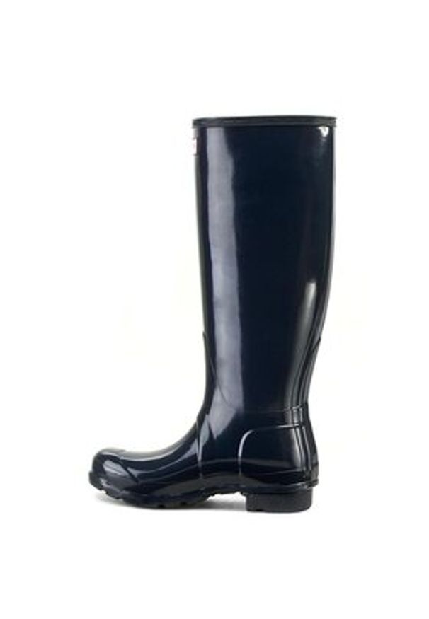 Hunter Kalosze Original Tall Gloss WFT1000RGL Granatowy. Kolor: niebieski. Materiał: kauczuk