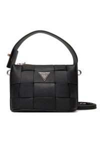 Guess Torebka Maylee Mini HWWG96 61720 Czarny. Kolor: czarny. Materiał: skórzane