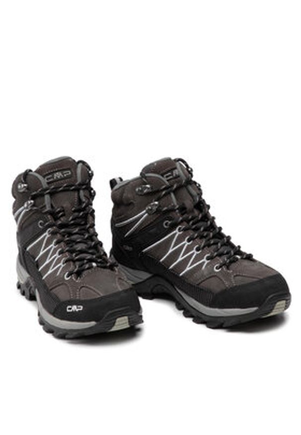 CMP Trekkingi Rigel Mid Trekking Shoes Wp 3Q12947 Szary. Kolor: szary. Materiał: zamsz, skóra. Sport: turystyka piesza