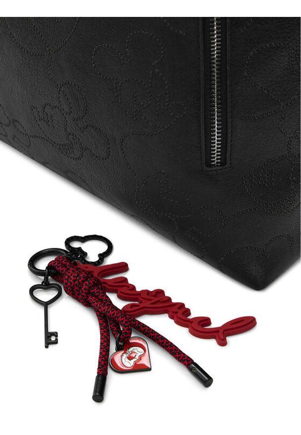 Desigual Plecak 26SAKP07 Czarny. Kolor: czarny. Materiał: skóra