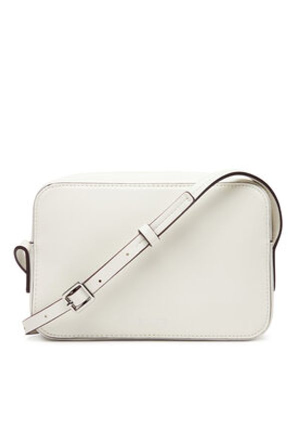 Calvin Klein Torebka Ck Camera Bag LV04F3173G Biały. Kolor: biały. Materiał: skórzane