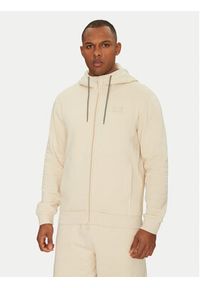 EA7 Emporio Armani Dres 7M000243 AF10377 U1079 Beżowy Regular Fit. Kolor: beżowy. Materiał: bawełna #6