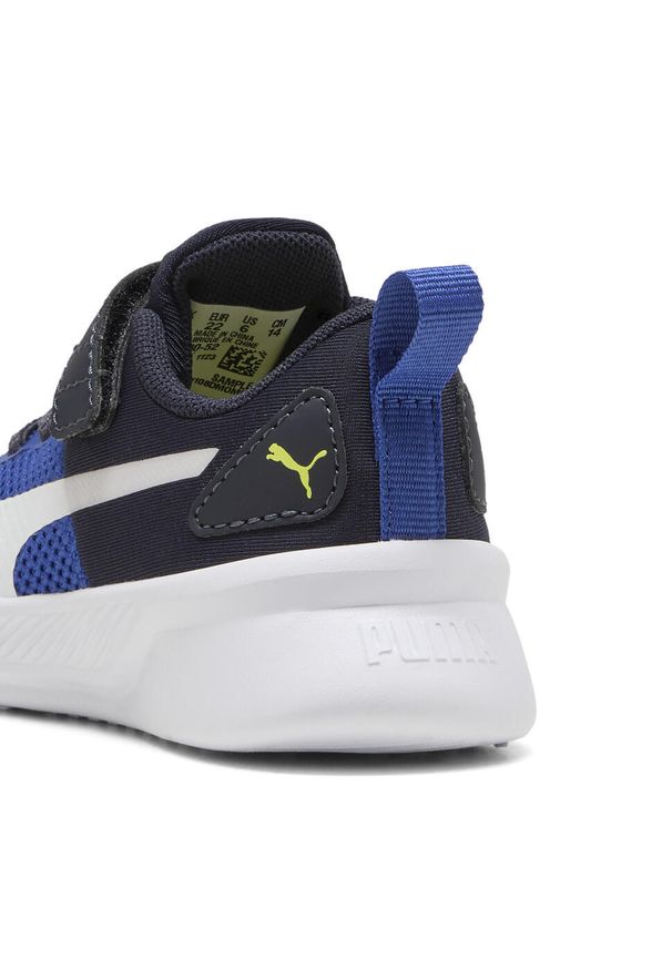 Puma - Dziecięce buty sportowe Flyer Runner PUMA Vivid Blue New Navy White. Okazja: na co dzień. Kolor: niebieski, wielokolorowy, biały. Sport: bieganie