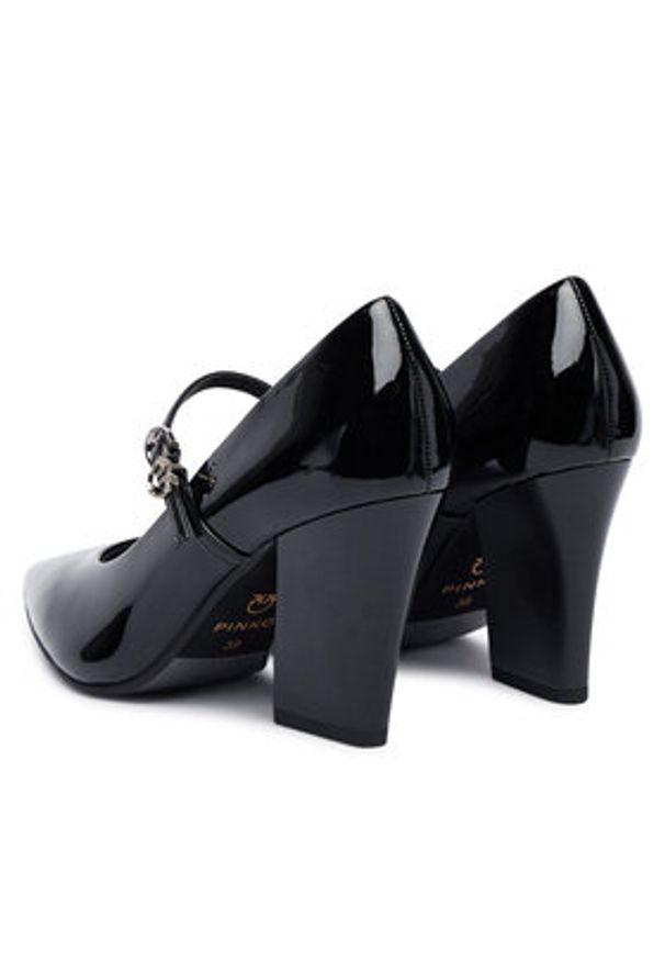 Pinko - PINKO Czółenka Viola 01 SD0415E002 Czarny. Kolor: czarny. Materiał: skóra