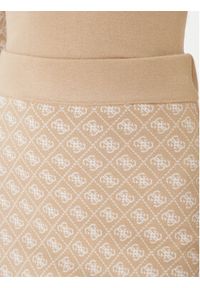 Guess Spódnica ołówkowa W5BD81 Z3JD2 Beżowy Slim Fit. Kolor: beżowy. Materiał: syntetyk #3