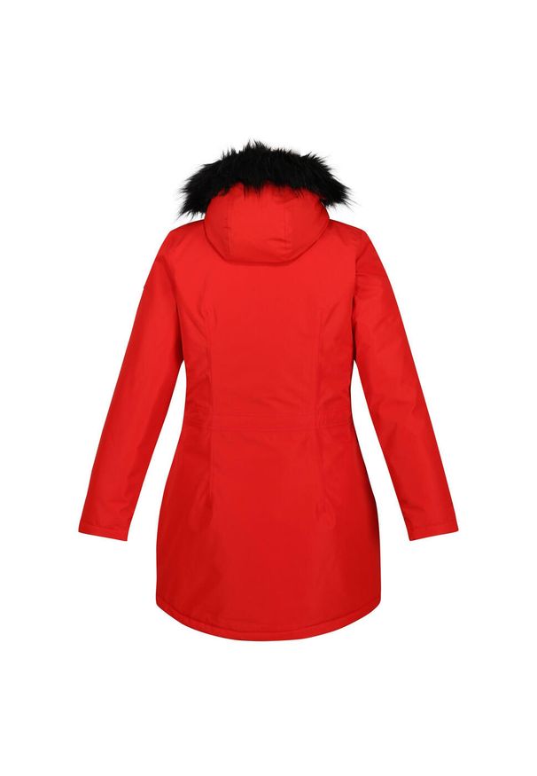Regatta - Kurtka Wodoodporna Damska Ocieplana Voltera. Kolor: czerwony. Sport: turystyka piesza