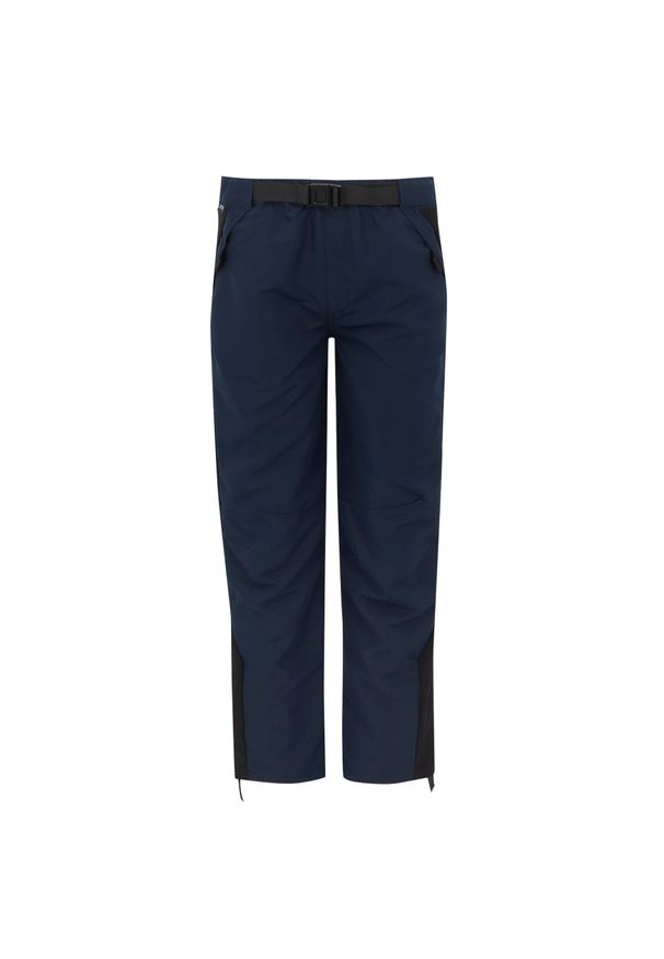 Regatta - Dziecięce spodnie górskie Sorcer. Kolor: niebieski. Materiał: tkanina, elastan. Sezon: lato. Sport: turystyka piesza