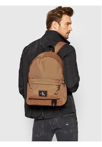 Calvin Klein Jeans Plecak Sport Essentials Campus Bp43 Nat K50K508869 Brązowy. Kolor: brązowy. Materiał: materiał. Styl: sportowy #4