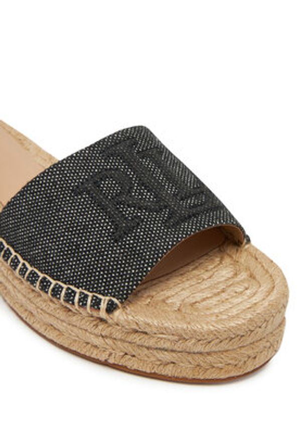 Lauren Ralph Lauren - LAUREN RALPH LAUREN Espadryle Polly 802966866002 Beżowy. Kolor: beżowy. Materiał: materiał