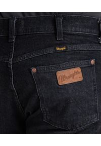 Wrangler - WRANGLER LARSTON MĘSKIE SPODNIE JEANSOWE JEANSY FADED BLACK W18SEHXV6 #5