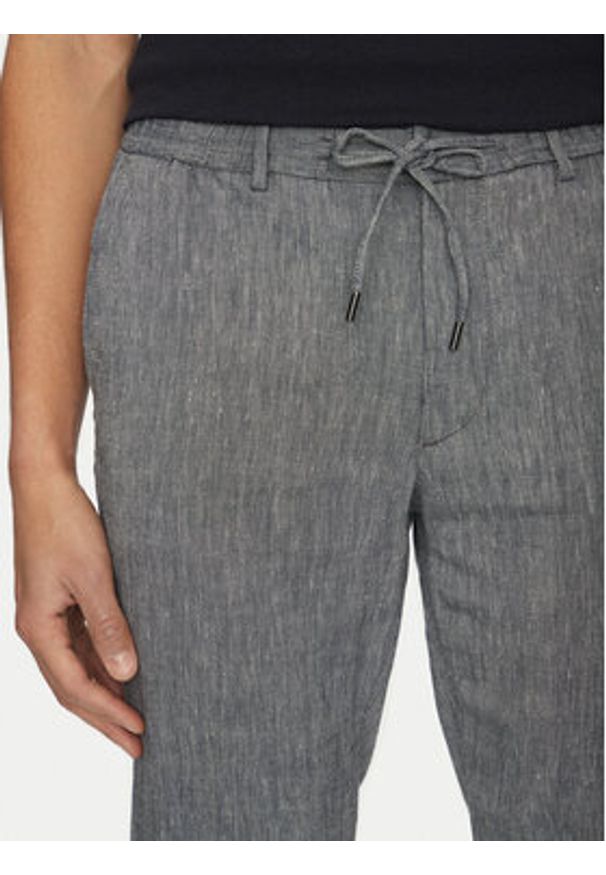 BOSS Spodnie materiałowe C-Kane 50540480 Granatowy Slim Fit. Kolor: niebieski. Materiał: syntetyk