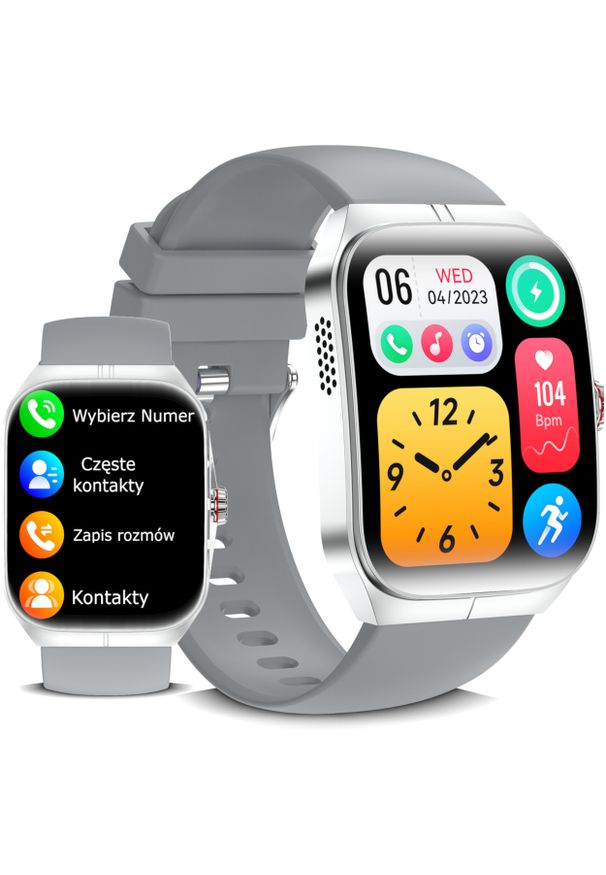 Smartwatch GepardWatches Zegarek Smartwatch Wenom AMOLED NFC Bluetooth Sportowy, Wodoodporny Menu PL. Rodzaj zegarka: smartwatch. Styl: sportowy