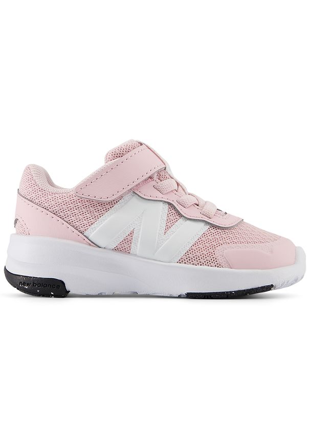 Buty niemowlęce New Balance IT578PK – różowe. Okazja: na co dzień. Zapięcie: rzepy. Kolor: różowy. Materiał: guma, syntetyk, materiał. Szerokość cholewki: normalna. Sport: bieganie