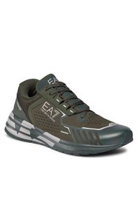 Sneakersy EA7 Emporio Armani. Kolor: beżowy