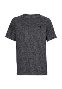 Koszulka fitness męska Under Armour Tech 2.0 SS. Kolor: czarny. Materiał: poliester. Sport: fitness #1