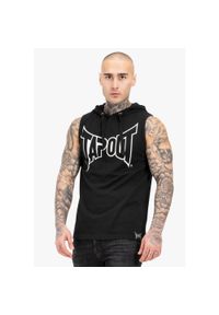 TAPOUT - Bluza bez rękawów Tapout Alameda Hood. Kolor: wielokolorowy, biały, czarny. Długość rękawa: bez rękawów #1