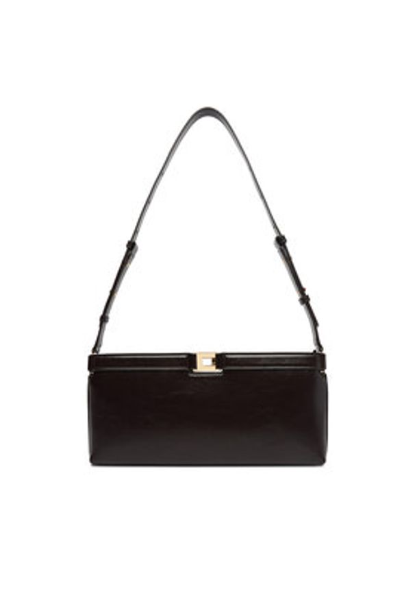 Elisabetta Franchi Torebka BS-17A-61E2-V280 Brązowy. Kolor: brązowy. Materiał: skórzane