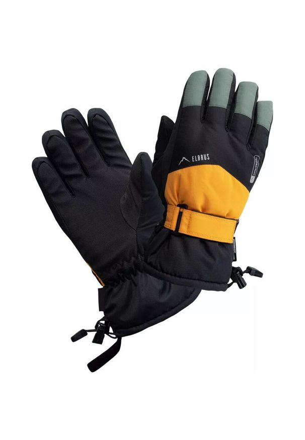 Rękawice zimowe dziecięce Elbrus Akemi. Kolor: czarny. Sezon: zima. Sport: turystyka piesza