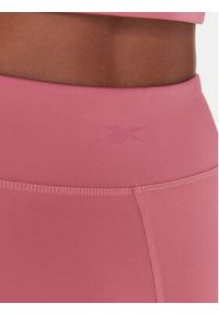 Reebok Legginsy Harlow Lux RK25183CCW Różowy Slim Fit. Kolor: różowy. Materiał: syntetyk #5