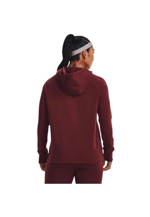 Bluza damska Under Armour Rival Fleece Logo Hoodie. Kolor: czerwony