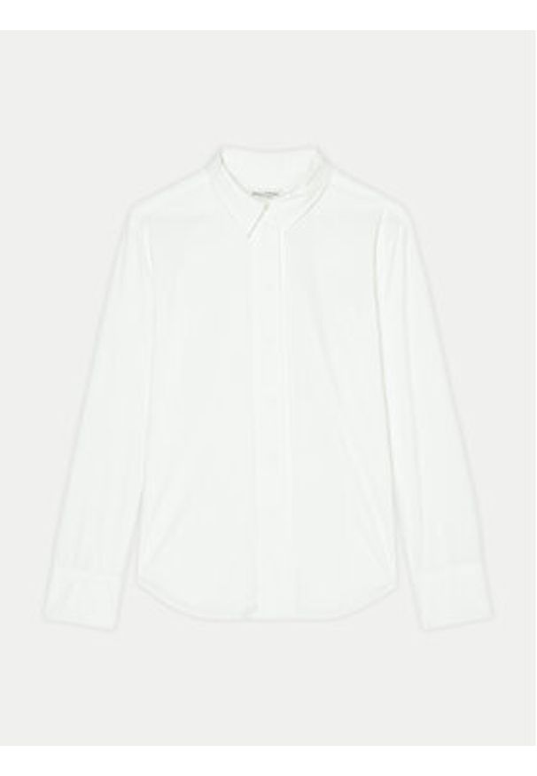 Marc O'Polo Koszula 408 0901 42453 Biały Regular Fit. Typ kołnierza: polo. Kolor: biały. Materiał: bawełna