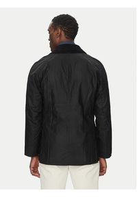 Barbour Kurtka przejściowa Ashby MWX0339BK72 Czarny Tailored Fit. Kolor: czarny. Materiał: bawełna #4