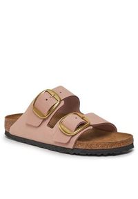 Birkenstock Klapki Arizona 1026583 Różowy. Kolor: różowy. Materiał: nubuk, skóra #5