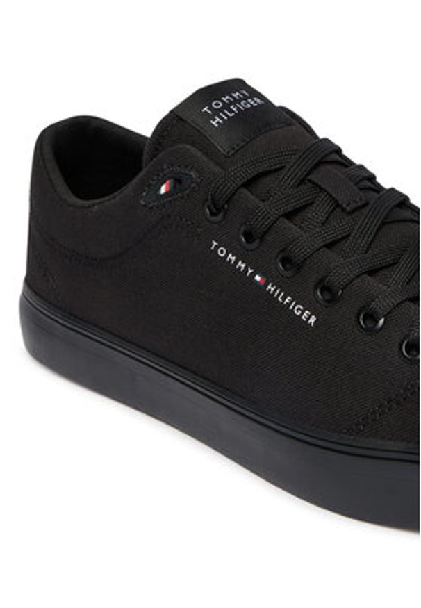 TOMMY HILFIGER - Tommy Hilfiger Tenisówki Harlem Core Ii FM0FM05817 Czarny. Kolor: czarny. Materiał: materiał